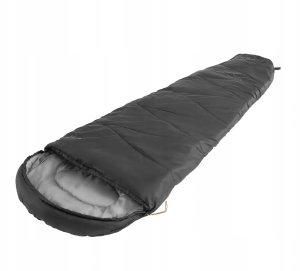 Easy Camp Starling Mummy Juodas 8°C | Sleeping Bag | 210 x 75 x 50 cm | -5 to 12 °C | Two-way open-end, autolock 1