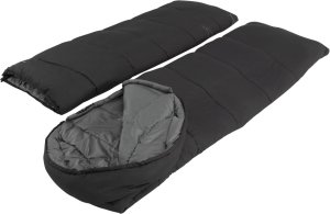 Easy Camp Easy Camp Raven Square Double 5°C | Sleeping Bag | 220 x 150 cm | -9 to 10 °C | Two-way open-end, L-shaped, autolock 2