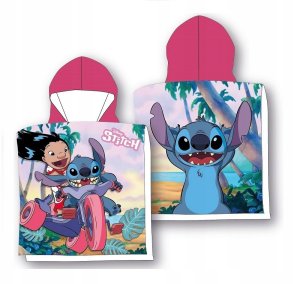 Disney Lilo & Stitch cotton poncho towel 1