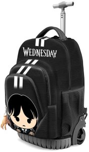 Karactermania Walizka-plecak dla dzieci z rączką Wednesday czarna 1