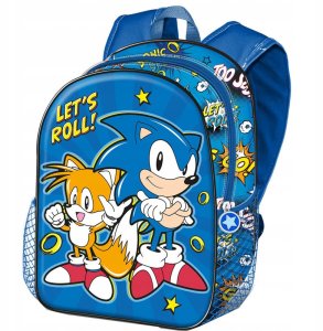 Karactermania Sonic The Hedgehog Lets Roll 3D backpack 31cm 1