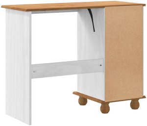 Biurko vidaXL Białe 95 cm x 40 cm 8