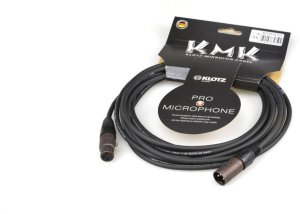 KLOTZ KMK Kabel mikrofonowy przedłużacz XLR (wtyk / gniazdo) 1m 1