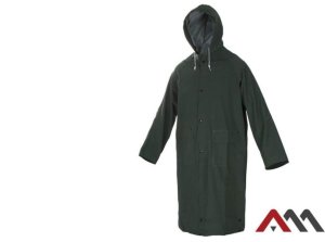 Płaszcz przeciwdeszczowy PVC zielony, sztormiak, rozmiar XXXL 1