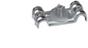 Uchwyt stalowy podwójny DFT 20mm do kabli pożarowych E90 (50 szt.) 1