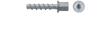 Wkręt do betonu BTS H 6x35 z gwintem wewnętrznym M6 (9ZG635M6BTSH) /150szt./ 1
