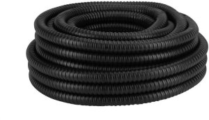 RURA KARBOWANA METALOWA PESZEL Z PILOTEM W POWŁOCE PVC FI 26/30 25 M 4/M/0010541400260011 1