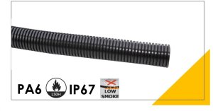 Peszel poliamidowy PA6 -S bezhalogenowy 29mm/34,5mm DN 29 801.329.0 /25m/ 1