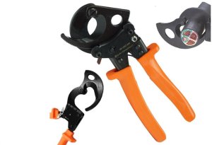 NOŻYCE DO KABLI ZAPADKOWE IZOLOWANE OBCINAKI ZĘBATKOWE 240 mm2 UCINAK 1