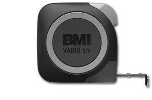 Profesjonalna miara stalowa samozwijalna BMI VARIO 5 m nierdzewna 1