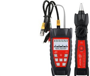 Tester lokalizator kabli sieciowych RJ45 RJ11 z diodami LED GT66 BENETECH 1