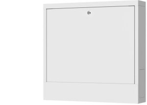Szafka natynkowa ORN-3 do montażu rozdzielacza hydraulicznego na 8 obwodów grzewczych 615x121x580mm biała 1