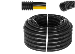 Peszel ochronny poliamidowy Ana-Quick PA6S roz.17 21,2/16,6mm rura karbowana elastyczna 320N odporna na UV LSOH IP67 /50m/ 1