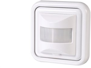CZUJNIK RUCHU SENSOR PIR NA PODCZERWIEŃ DO PUSZKI LED 160 STOPNI 2/3 ŻYŁOWY DO PUSZKI MONTAŻOWEJ FI 60 1