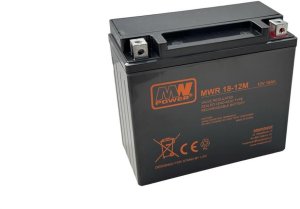 MWR 18-12M Akumulator AGM 18Ah 12V Rozruchowy, prąd rozruchu 270A 1