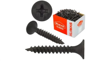 Wkręty fosfatowane do mocowania płyt karton gips 3,5x55 Wkręt-met /500szt./ 1