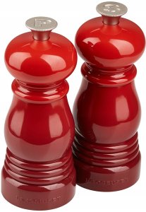 Le Creuset Salt and Pepper Mill Set 11cm Red 0630870165617 1