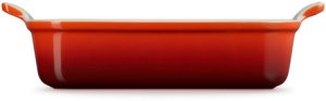 Le Creuset Bakeware rectangular Heritage stoneware 26x19cm / 2 4L orange 0843251102730 3