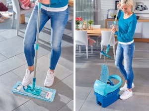 Mop Leifheit LEIFHEIT Floor brush with folding cat box Profi XL super soft 42cm 4006501554574 5