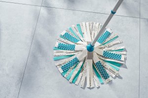 Mop Leifheit LEIFHEIT Mop brush with folding cat box Power Mop 3in1 4006501521194 3
