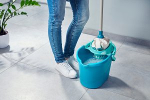 Mop Leifheit LEIFHEIT Mop brush with folding cat box Power Mop 3in1 4006501521194 6