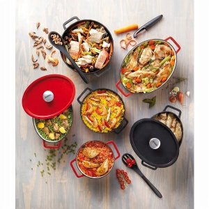 Maku Pot 2.2L PYREX round cast iron/O20cm/red 3426470022750 3