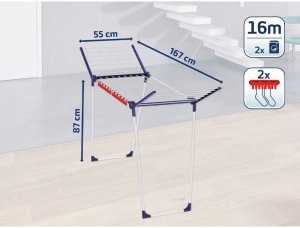 LEIFHEIT Velas Zavetajs Pegasus 160 Solid Slim 4006501816207 2