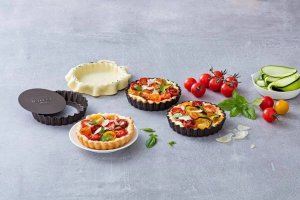 Set of tartlet molds. 4 pcs with removable base O10cm 3426470271684 3