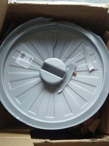 Kosz na śmieci Keeeper Waste bin Mats 50L Maxi O50x55cm silver 4001515214957 2