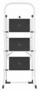 Folding stepladder K40 BasicLine / steel / 3 steps safety handle 4007126017208 2