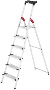 Household ladder L80 ComfortLine / aluminum / 6 steps 4007126023957 1