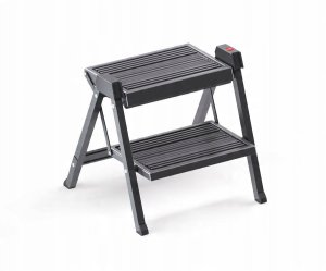 Folding step bench StepFix / terracotta / 2 steps / black 4007126368447 1