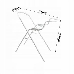 Universal bathtub stand 84/100cm Dawid white 4052396058024 6