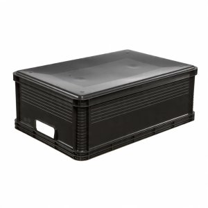 LA-KA-PE Transport box with load capacity up to 30kg Robert 60x40x22cm 45L graphite color 4052396010022 5