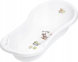 Static Control Children's bath 100cm with cork Maria "Winnie the Pooh" 100x51x29cm white 4052396071733 2