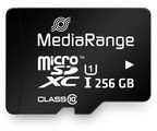 MediaRange SD MicroSD Card 256GB UHS-1 Cl.10 incl. Adapter 2