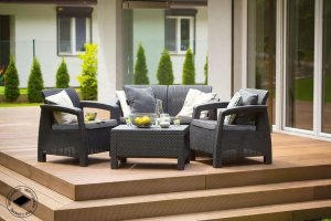 Gardena Garden furniture set Bahamas Set grey 7290106930476 3