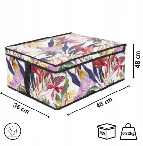 Folding box M size 48x36x19cm Floral Beauty 8000303311300 4