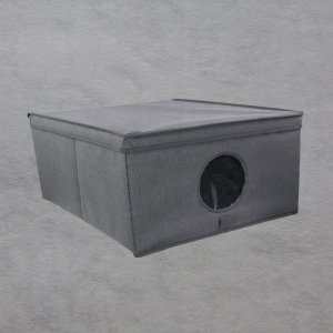 Folding box M size 48x36x19cm Gray 8000303317357 1