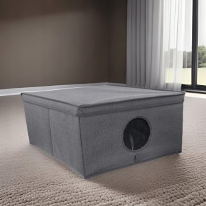 Folding box M size 48x36x19cm Gray 8000303317357 4