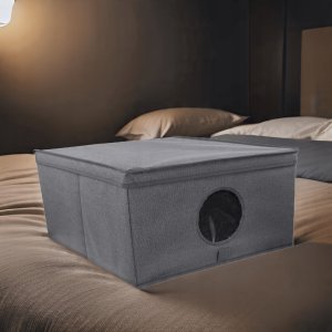 Folding box M size 48x36x19cm Gray 8000303317357 10