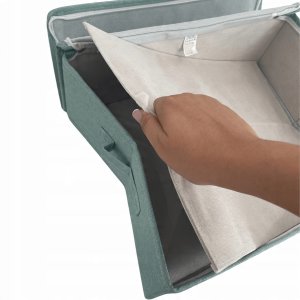 Rectangular box with ravel sledge 42x32x14cm Mint 8000303317715 4