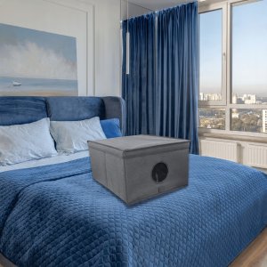 Folding box L size 50x40x25cm Gray 8000303317364 13