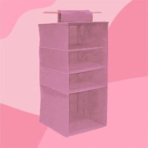 Hanging organizer with 4 shelves 33x33x82cm Blossom 8000303317456 1