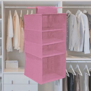 Hanging organizer with 4 shelves 33x33x82cm Blossom 8000303317456 2