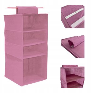 Hanging organizer with 4 shelves 33x33x82cm Blossom 8000303317456 5