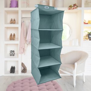 Hanging organizer with 4 shelves 30x30x80cm Mint 8000303317739 5