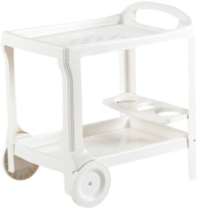 Partikas stroller Borneo 52x68x70cm white 8003723000922 2