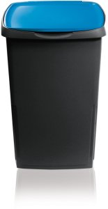 Waste bin Ecosolution 45L 37x36x53 5cm dark grey/blue 8009115034254 1