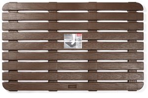 Shower mat 80x50cm brown 8411801212318 1